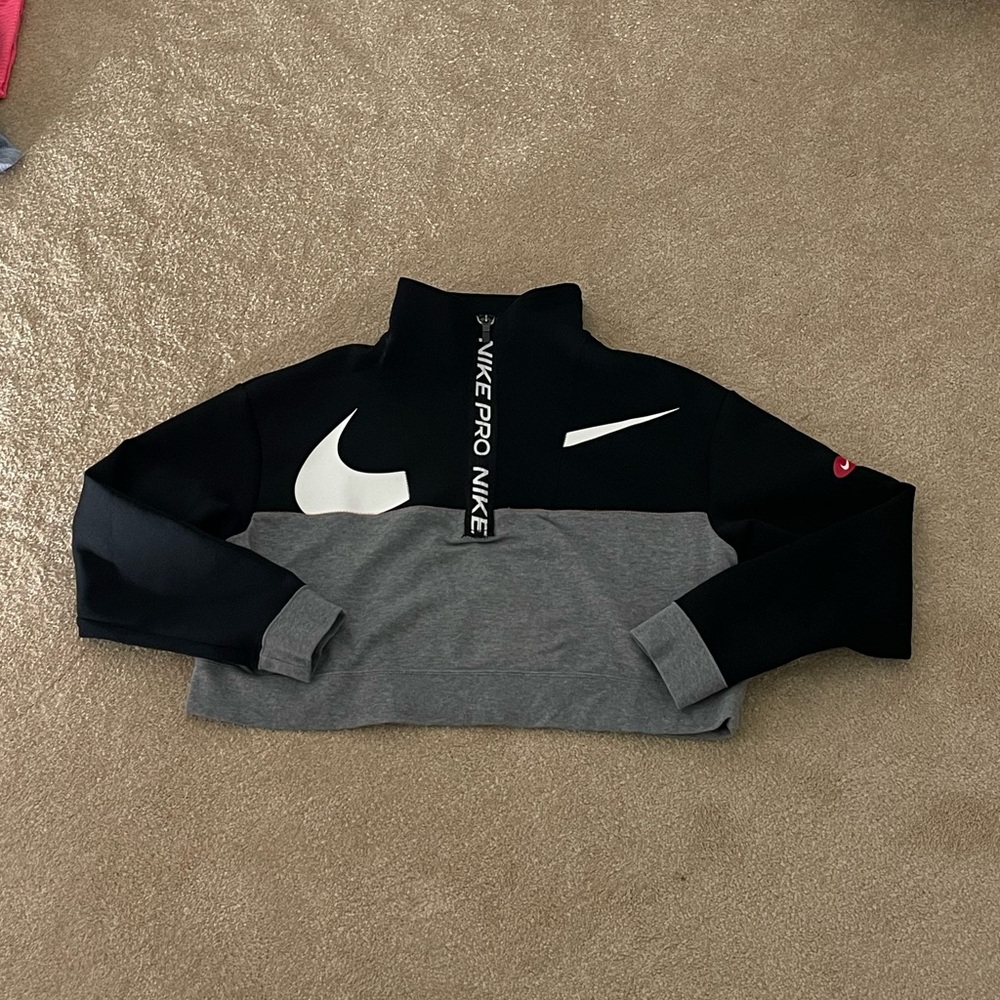 ~SAVED 4 ALISON~ Nike Pro Dri Fit Cropped Quarter Zip